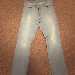 Calvin Klein jeans size 21 waist gray